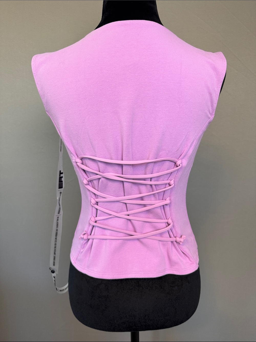 TA3 Corsety Square Neck Sleeveless Top - Picture 5 of 8